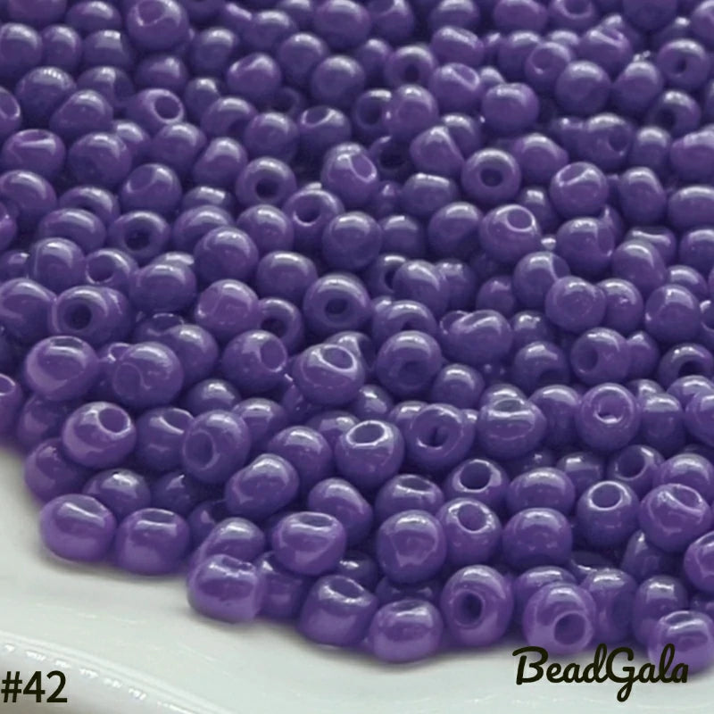 2mm Opaque Glass Seed Beads 11/0 SB42