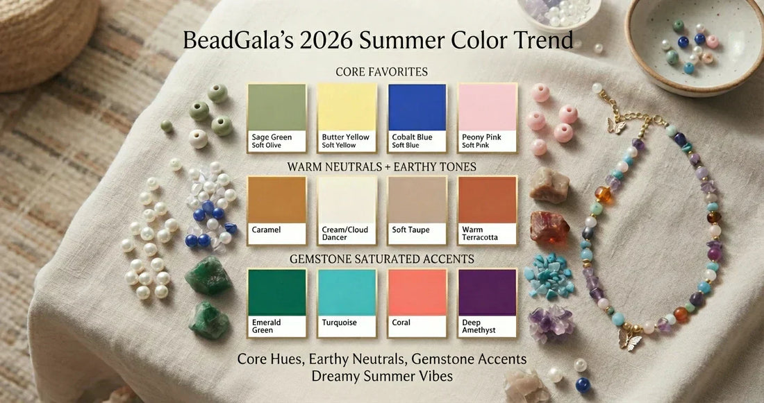 Summer 2026 Jewelry Color Trends: How to Build an Expensive-Looking Bead Capsule
