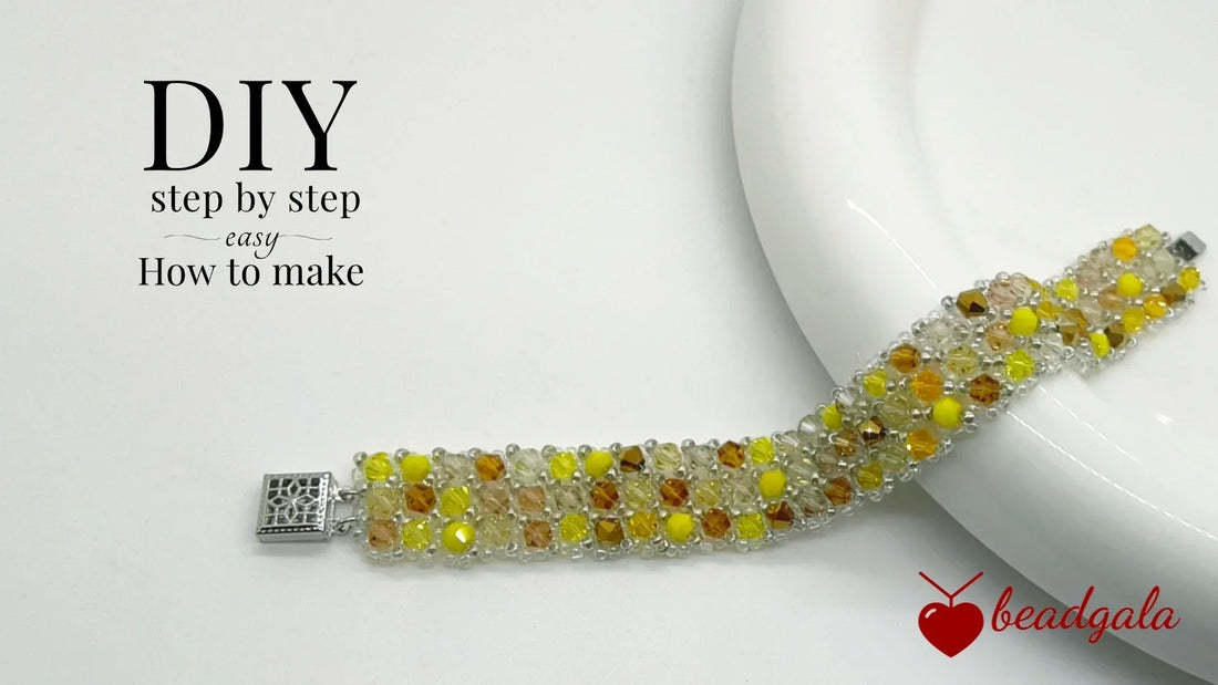 Beadgala Multi‑Row Crystal Bracelet