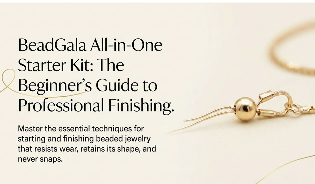 How to Finish Your Beaded Jewelry Like a Pro (2-Minute Guide)