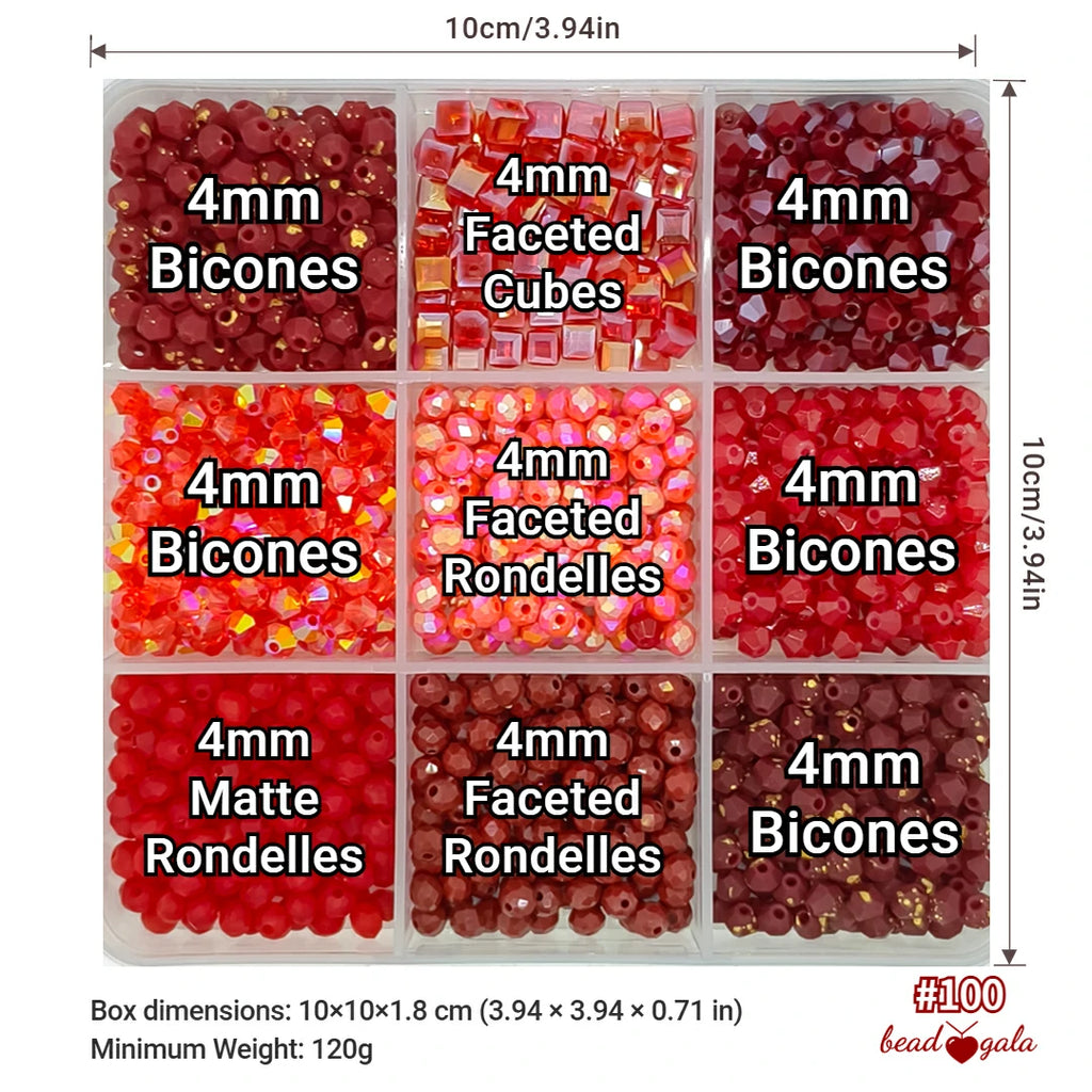 9-Grid Bead Box - The Ultimate Mix BX100 - Beadgala