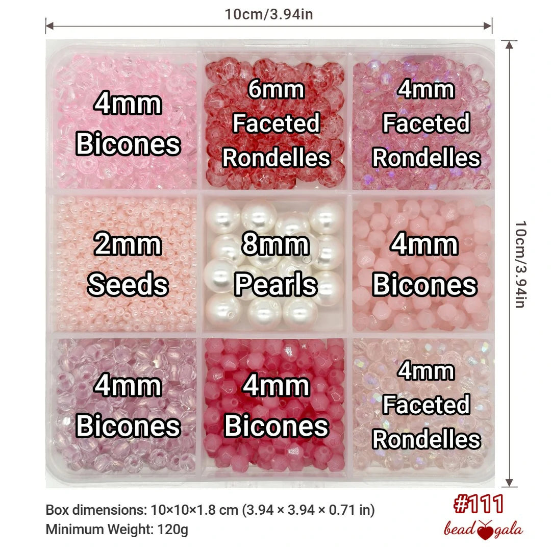 9-Grid Bead Box - The Ultimate Mix BX111 - Beadgala