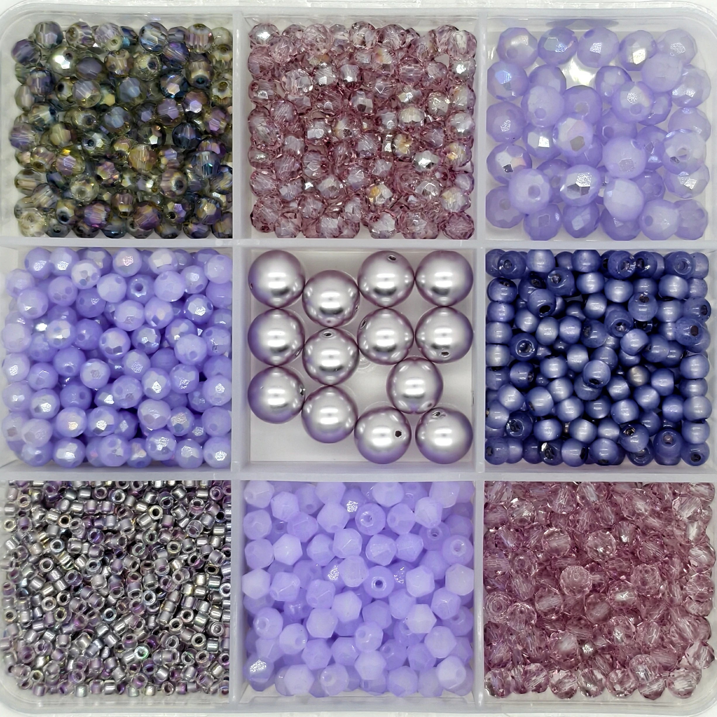 9-Grid Bead Box - The Ultimate Mix BX112 - Beadgala