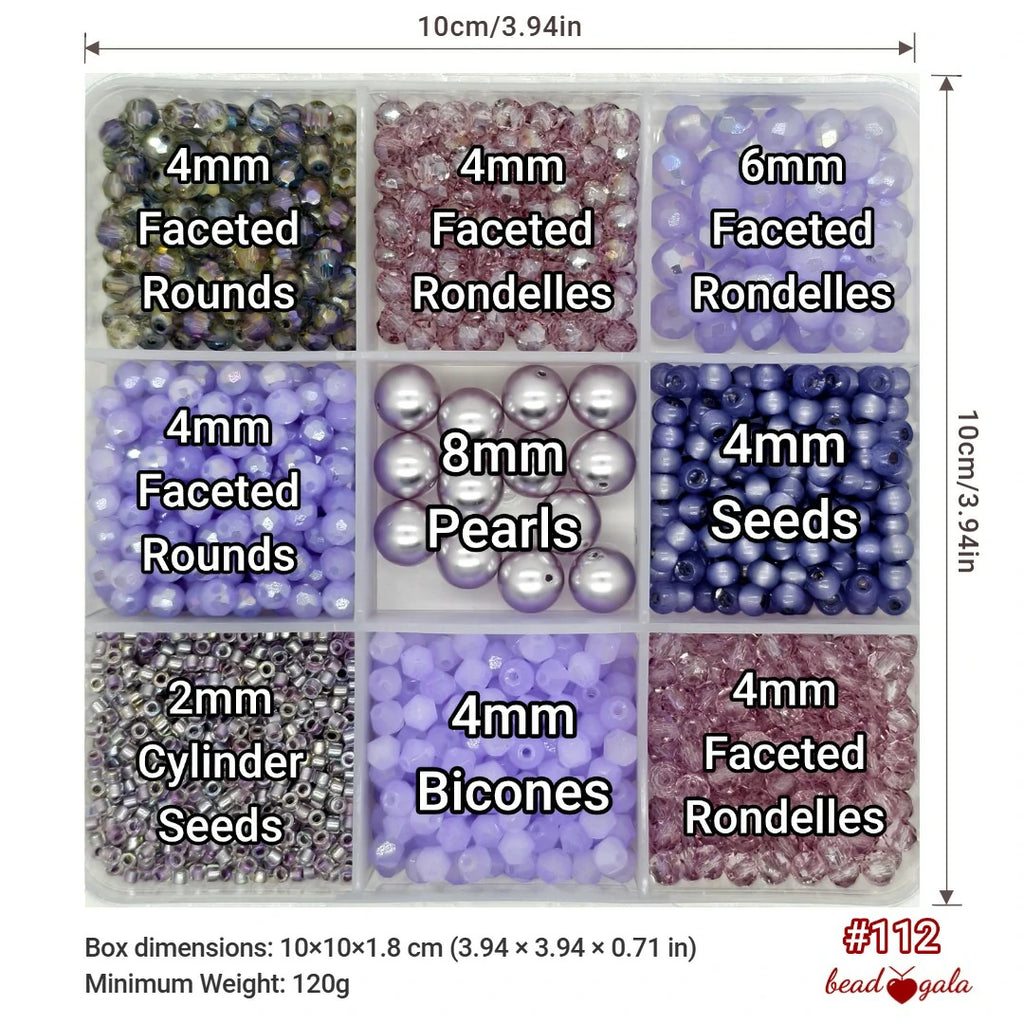 9-Grid Bead Box - The Ultimate Mix BX112 - Beadgala