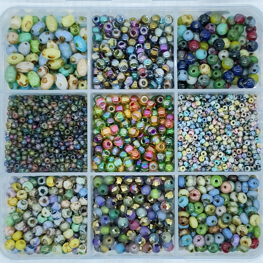 9-Grid Bead Box - The Ultimate Mix BX116 - Beadgala