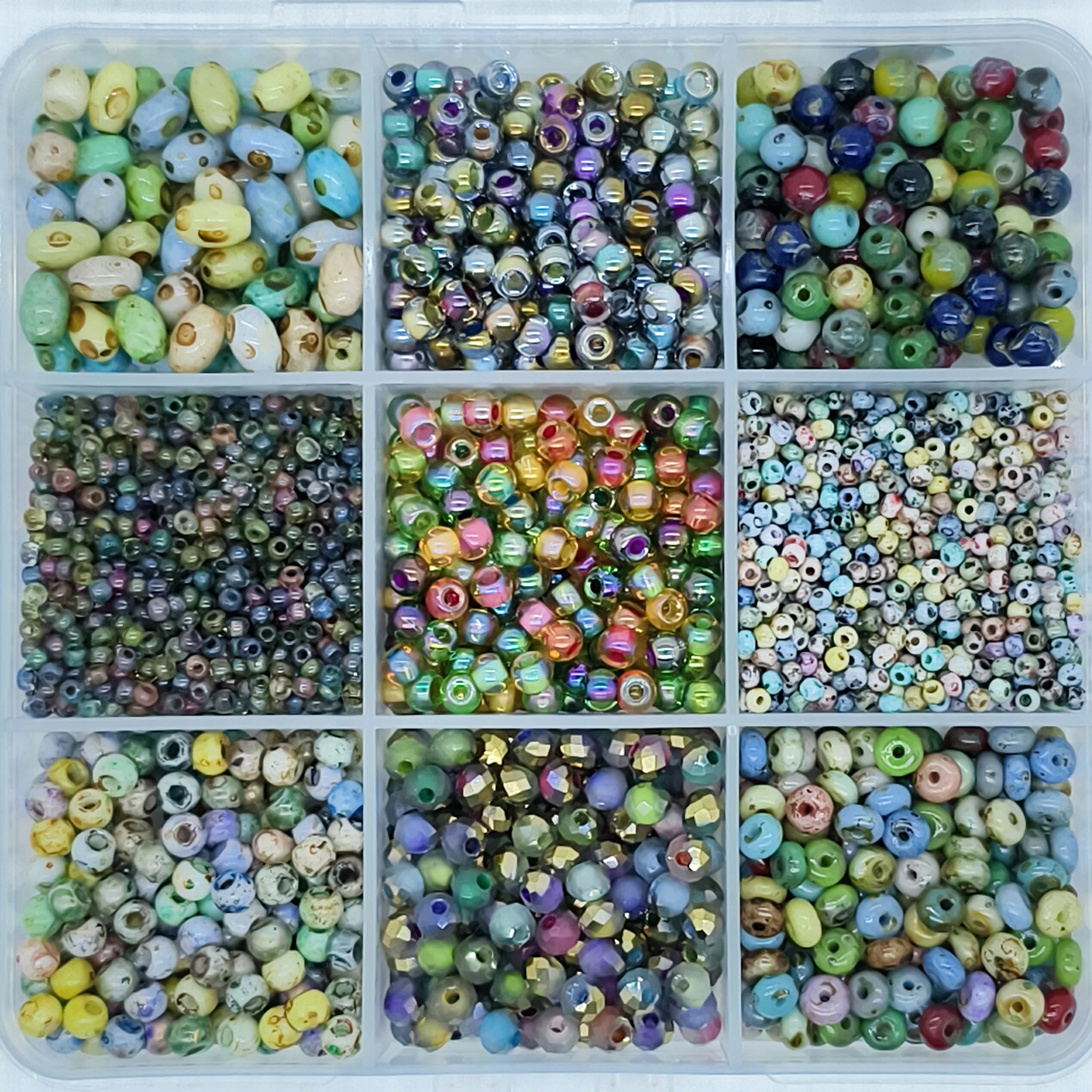 9-Grid Bead Box - The Ultimate Mix BX116 - Beadgala