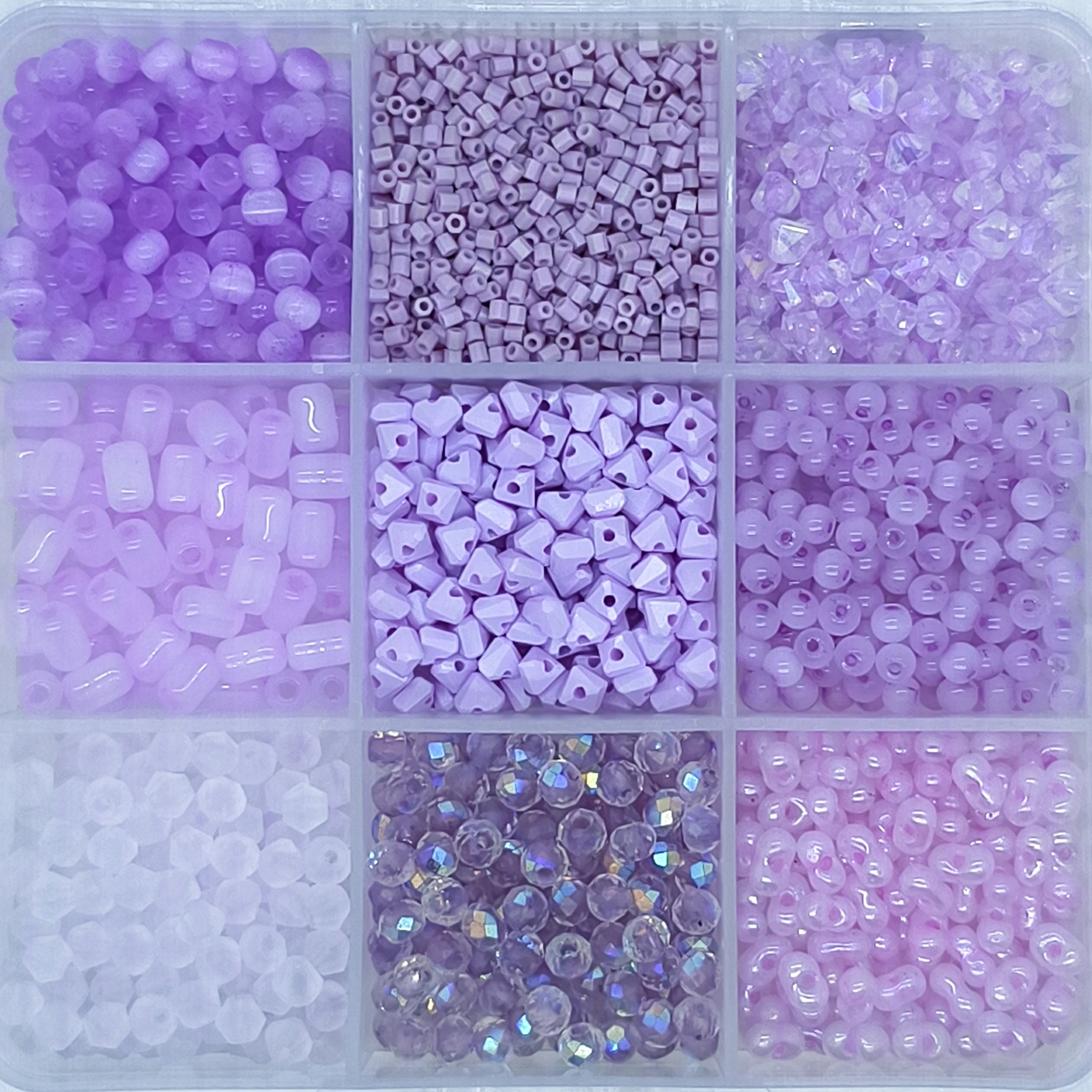 9-Grid Bead Box - The Ultimate Mix BX121 - Beadgala