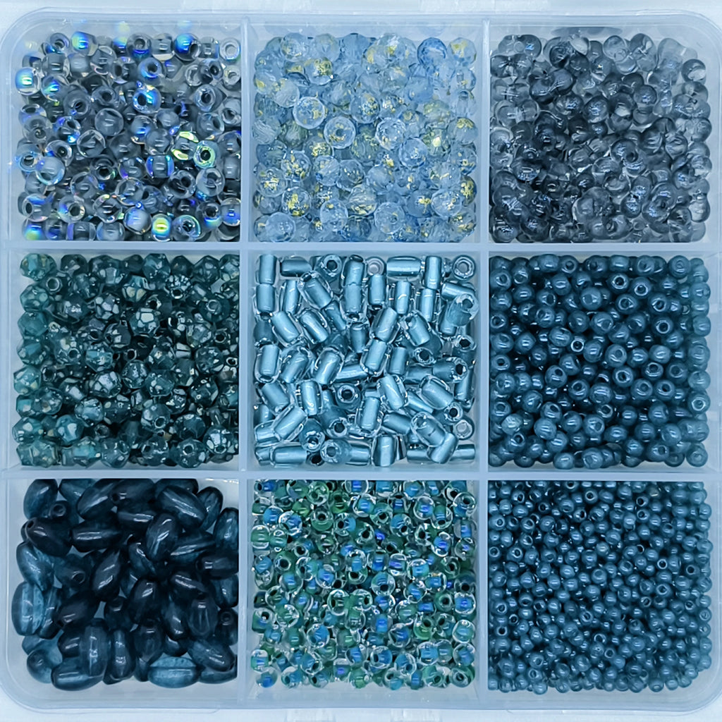 9-Grid Bead Box - The Ultimate Mix BX125 - Beadgala