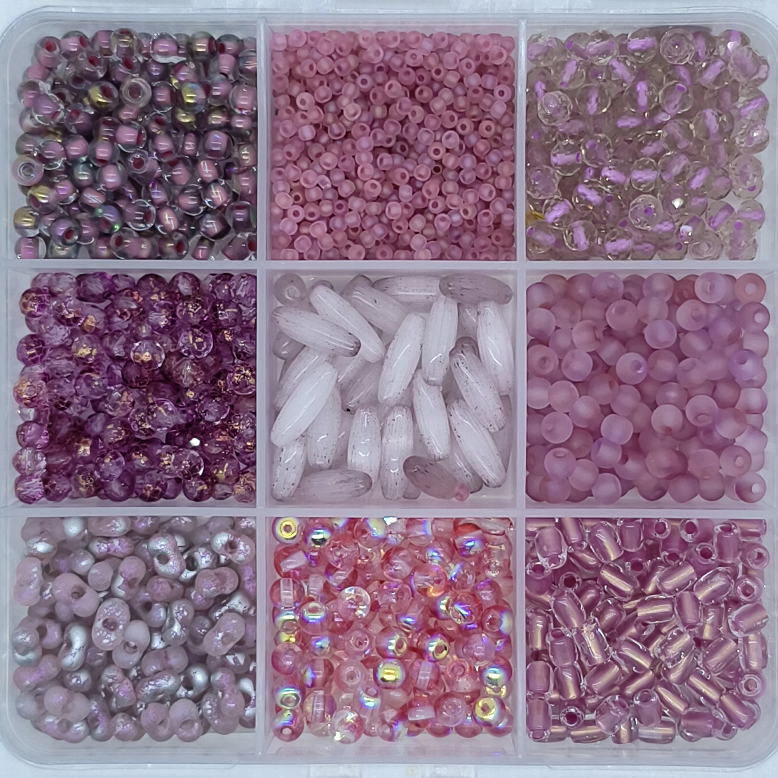 9-Grid Bead Box - The Ultimate Mix BX127 - Beadgala