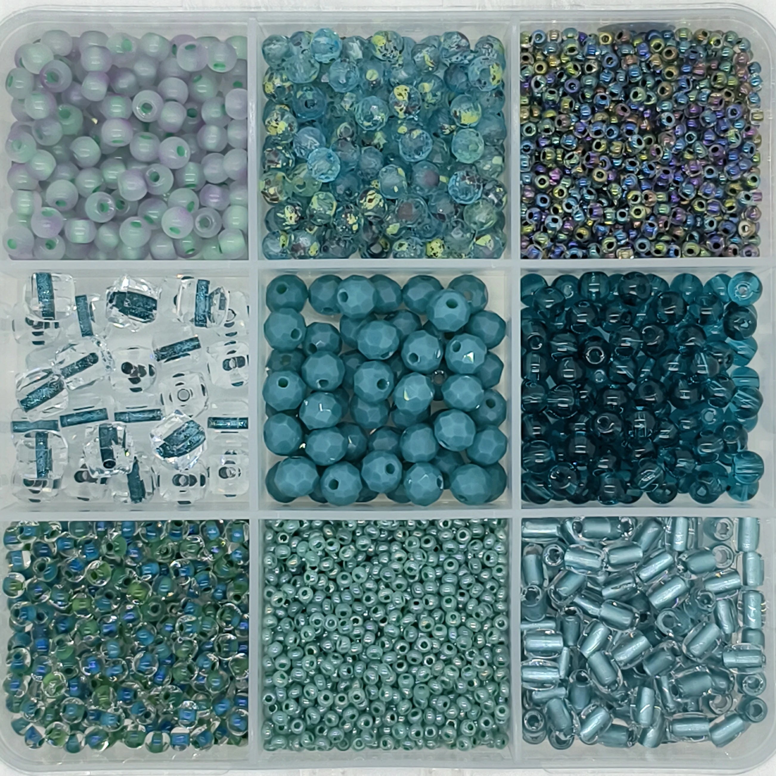 9-Grid Bead Box - The Ultimate Mix BX130 - Beadgala