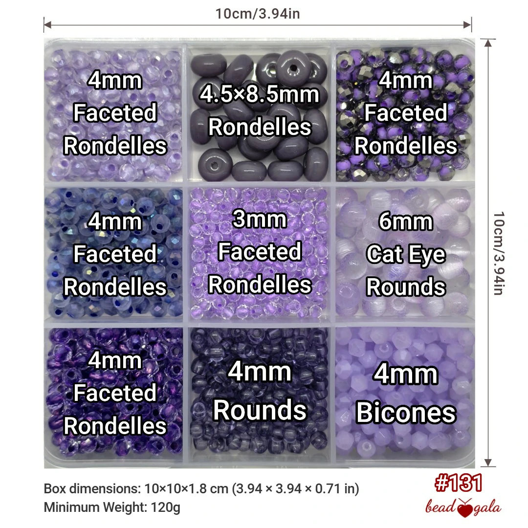 9-Grid Bead Box - The Ultimate Mix BX131 - Beadgala