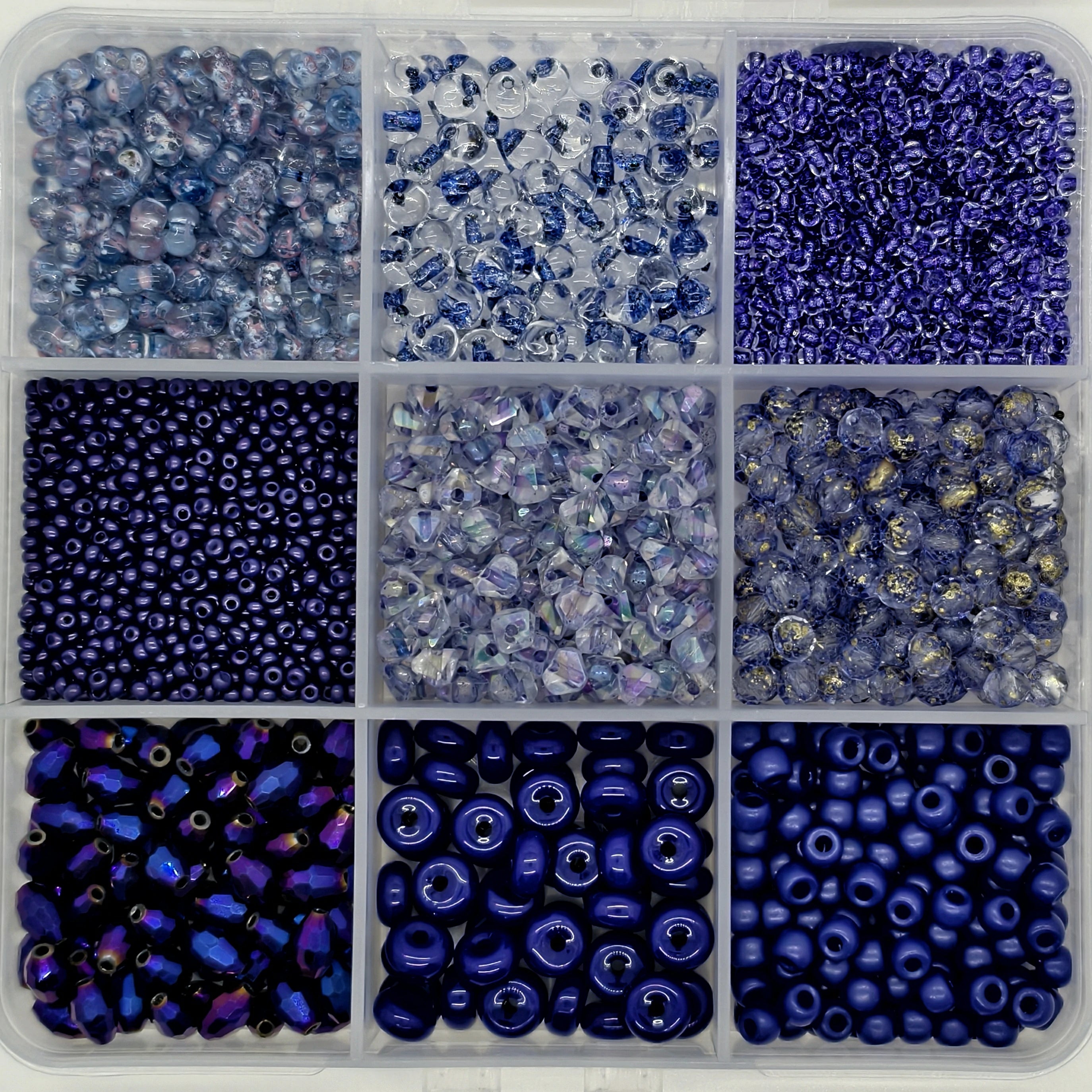 9-Grid Bead Box - The Ultimate Mix BX132 - Beadgala