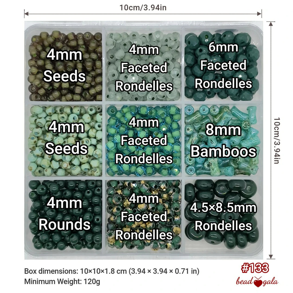 9-Grid Bead Box - The Ultimate Mix BX133 - Beadgala