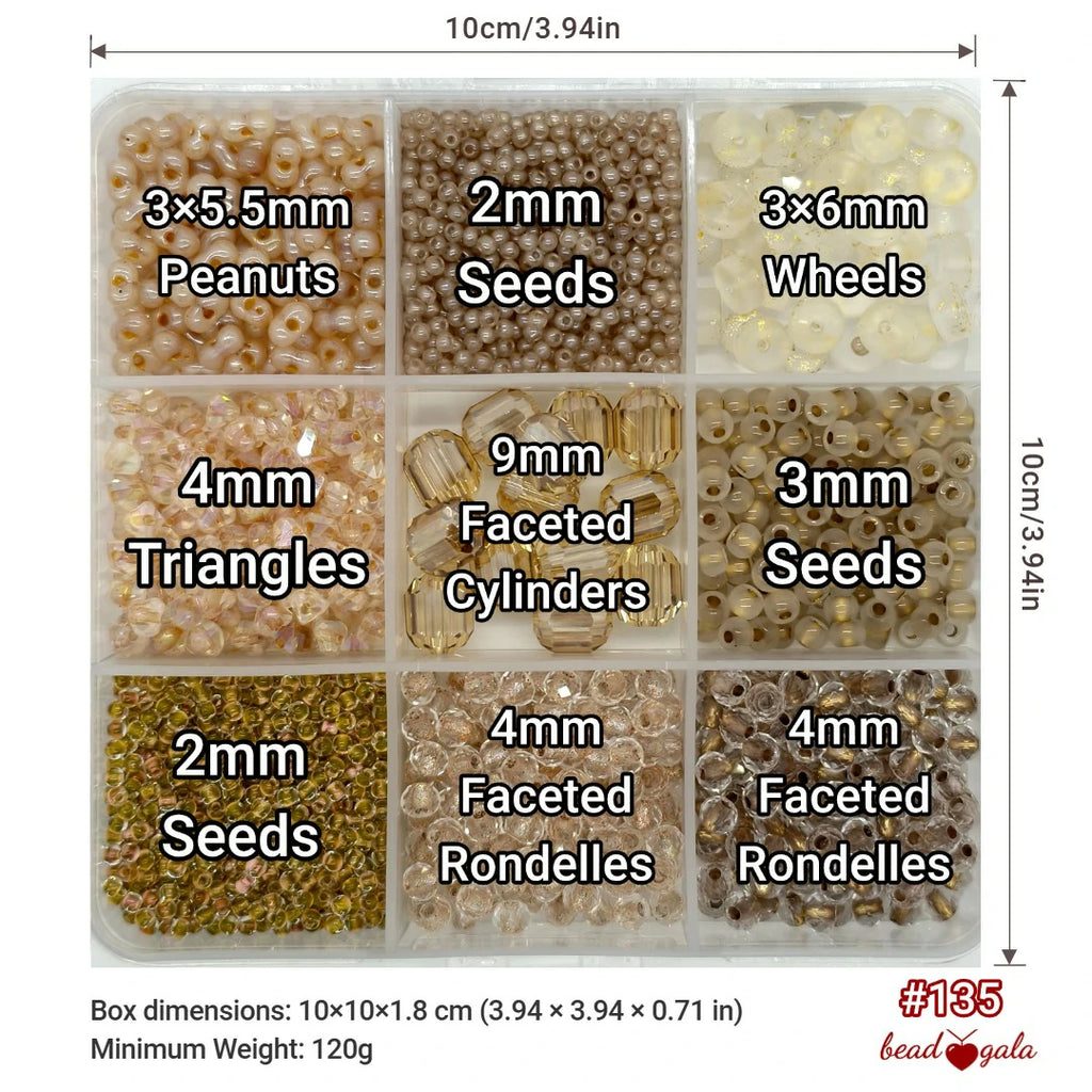 9-Grid Bead Box - The Ultimate Mix BX135 - Beadgala