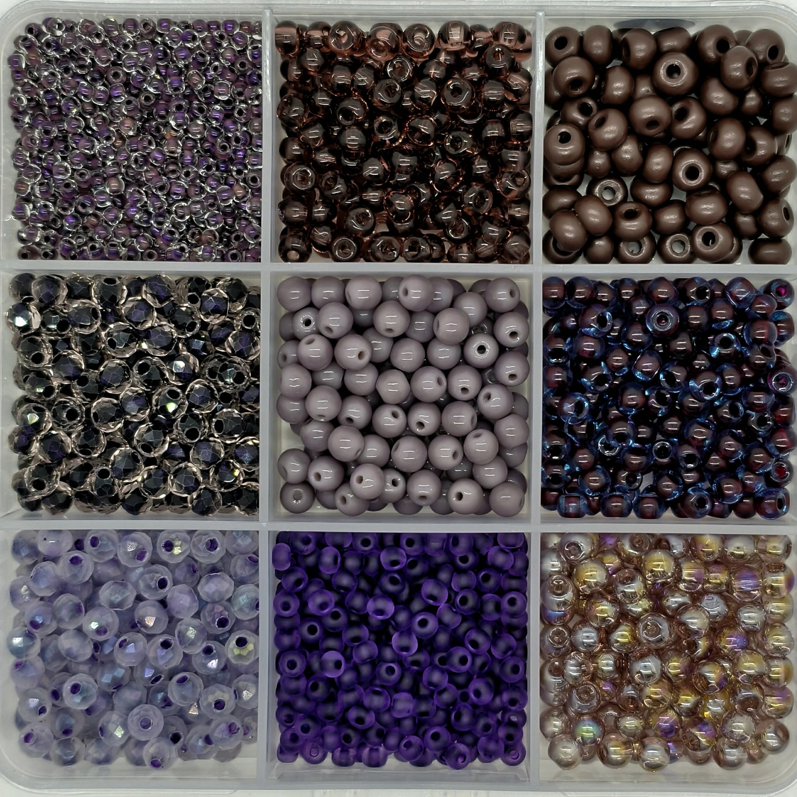 9-Grid Bead Box - The Ultimate Mix BX136 - Beadgala