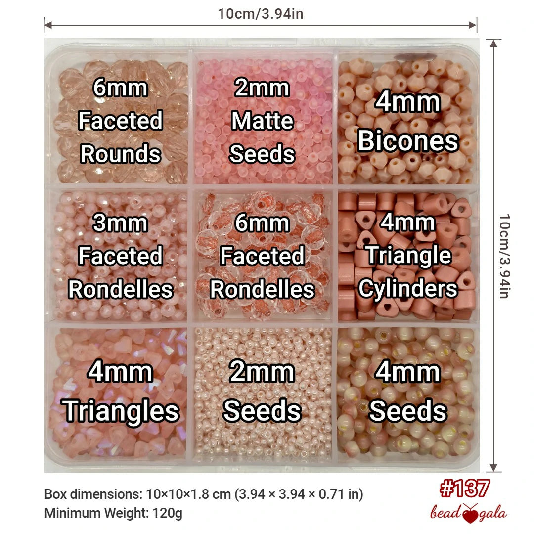 9-Grid Bead Box - The Ultimate Mix BX137 - Beadgala