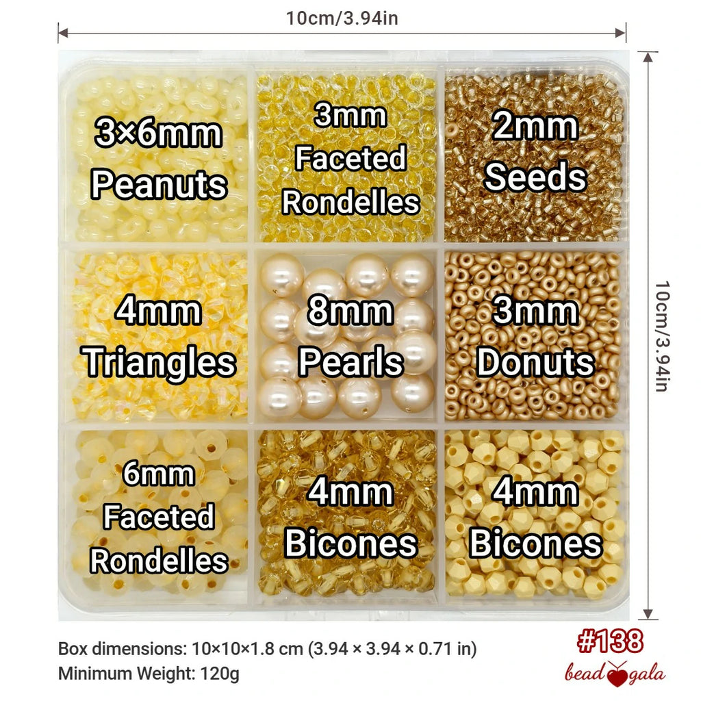 9-Grid Bead Box - The Ultimate Mix BX138 - Beadgala