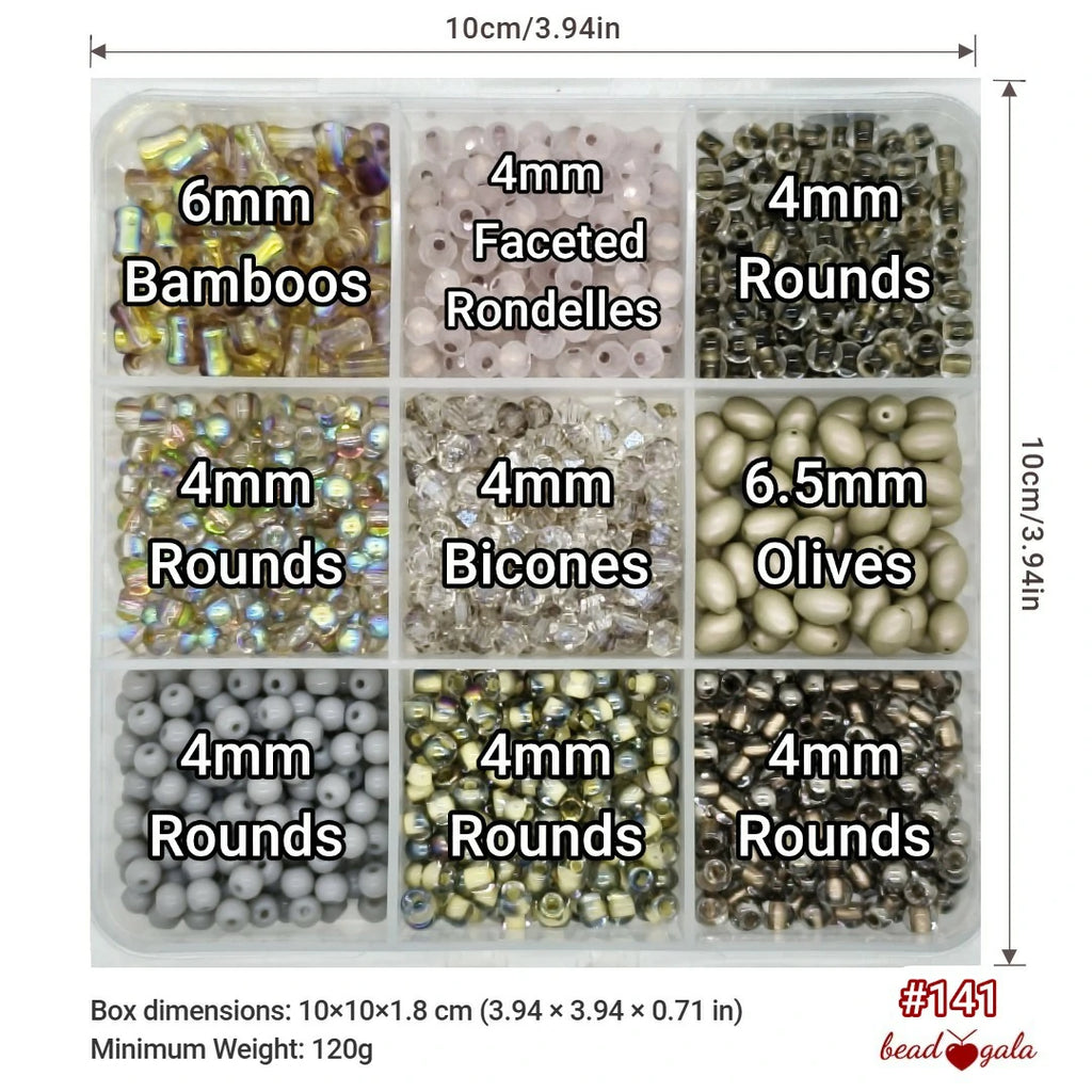 9-Grid Bead Box - The Ultimate Mix BX141 - Beadgala