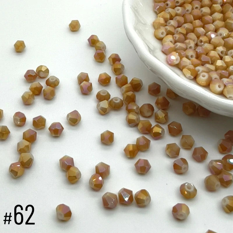 4mm Premium Crystal Bicone Beads BB62