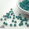 4mm Premium Crystal Bicone Beads BB56 - Beadgala