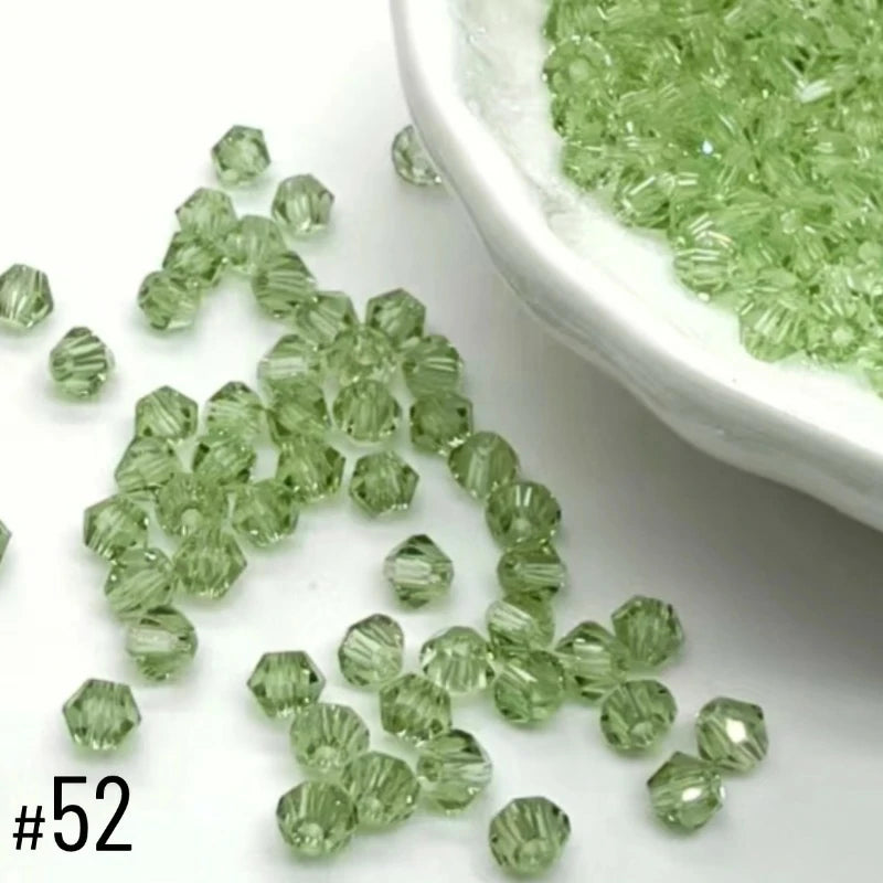 4mm Premium Crystal Bicone Beads BB52
