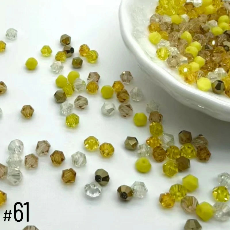 4mm Premium Crystal Bicone Beads BB61