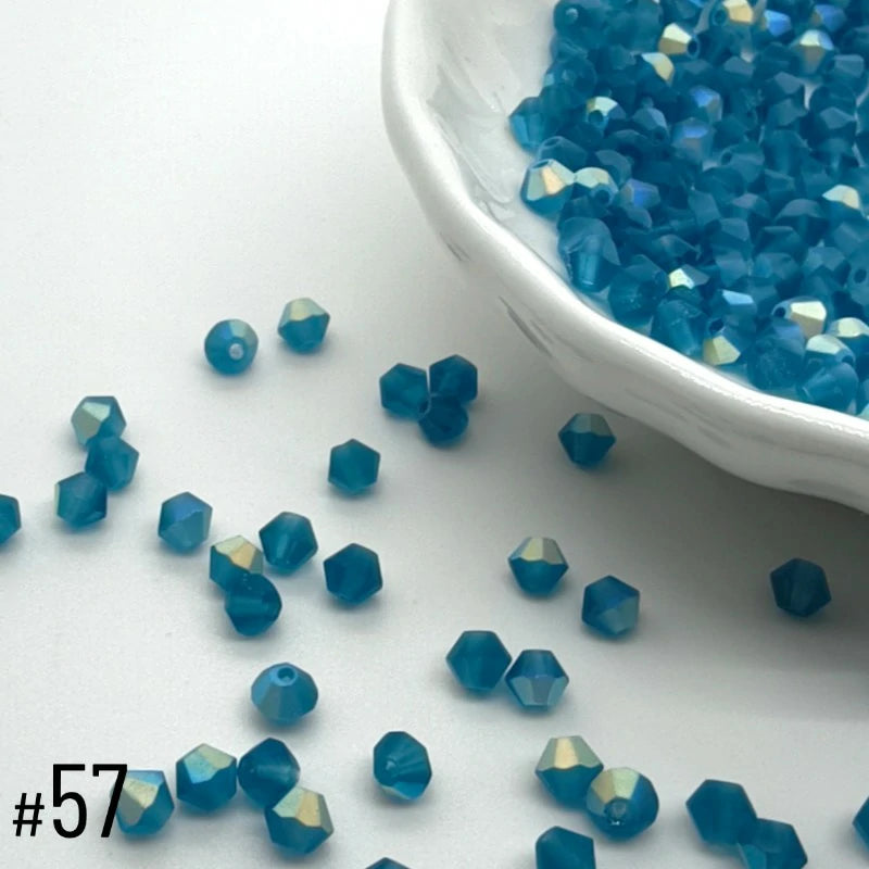 4mm Premium Crystal Bicone Beads BB57