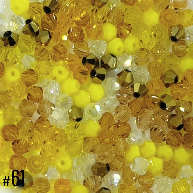4mm Premium Crystal Bicone Beads BB61