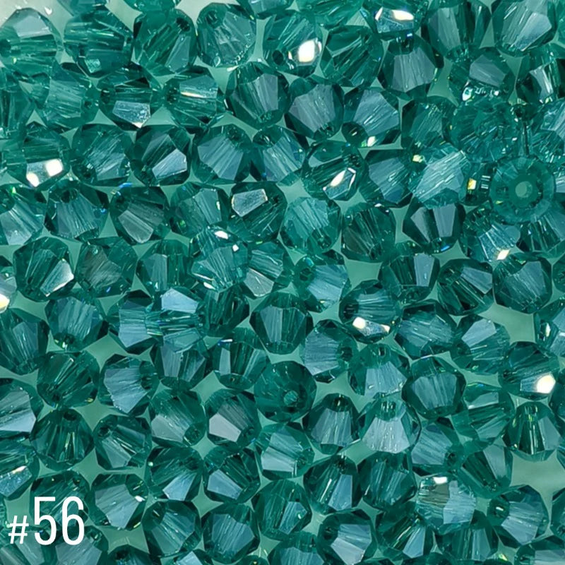 4mm Premium Crystal Bicone Beads BB56