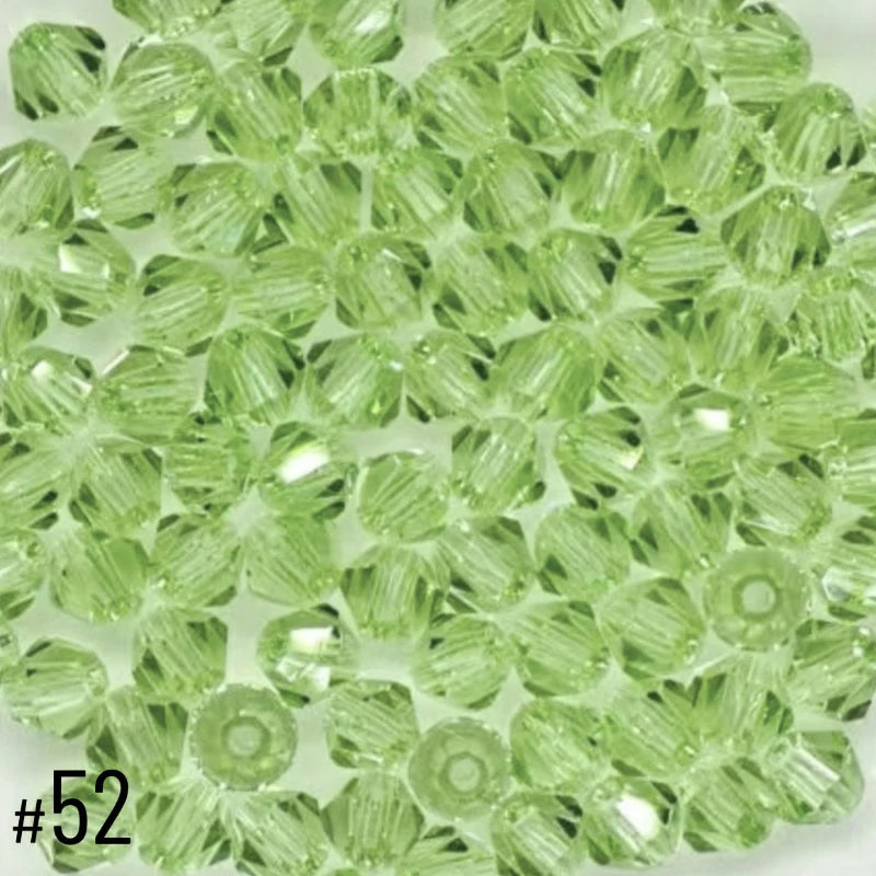 4mm Premium Crystal Bicone Beads BB52