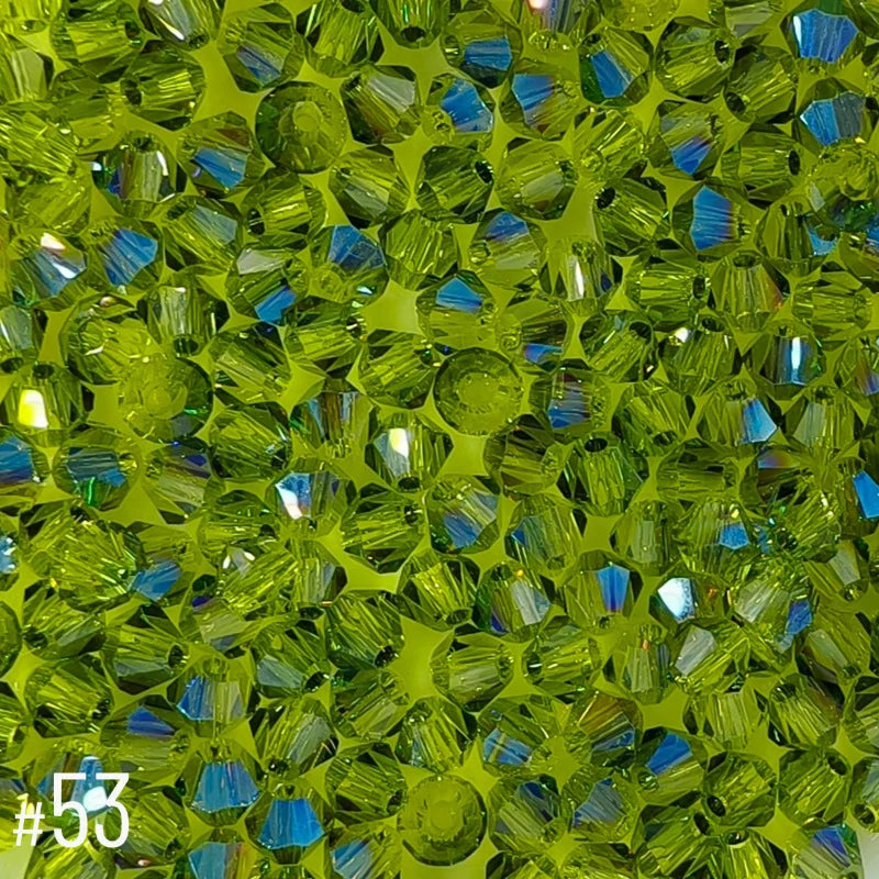 4mm Premium Crystal Bicone Beads BB53