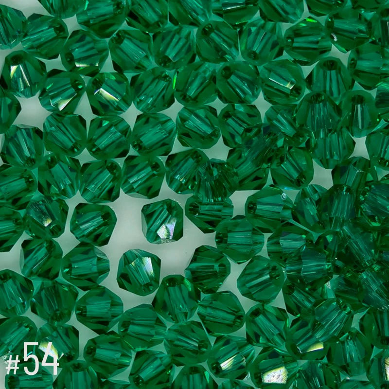 4mm Premium Crystal Bicone Beads BB54