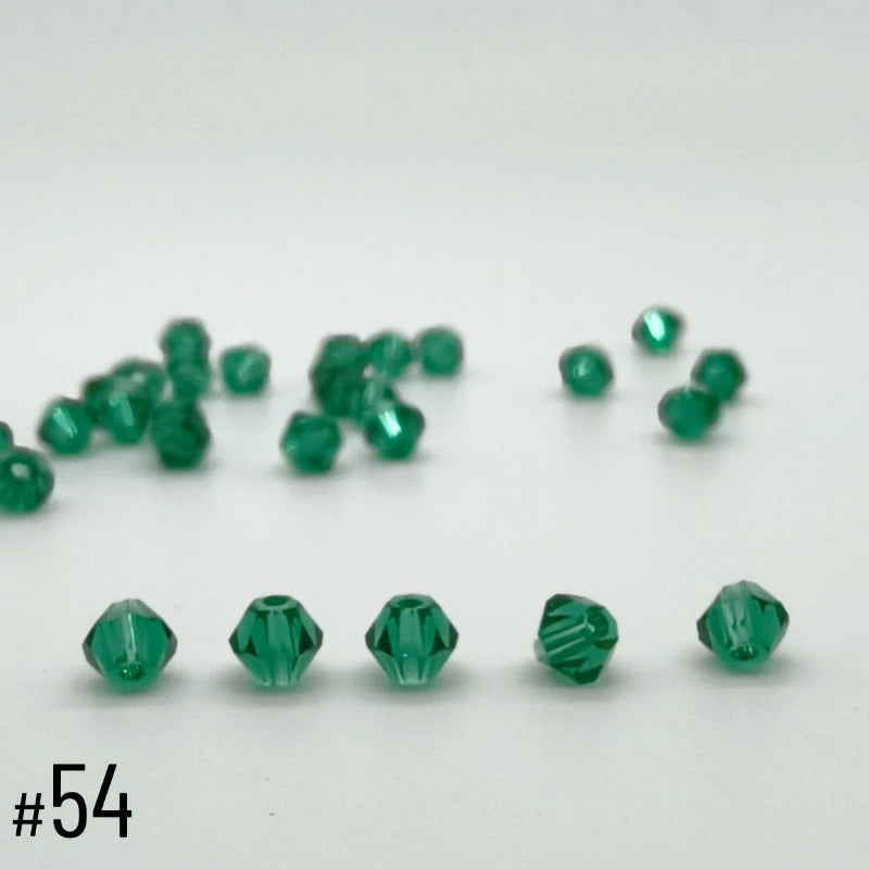 4mm Premium Crystal Bicone Beads BB54