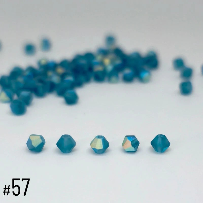 4mm Premium Crystal Bicone Beads BB57