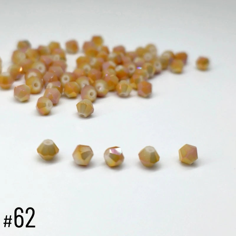 4mm Premium Crystal Bicone Beads BB62