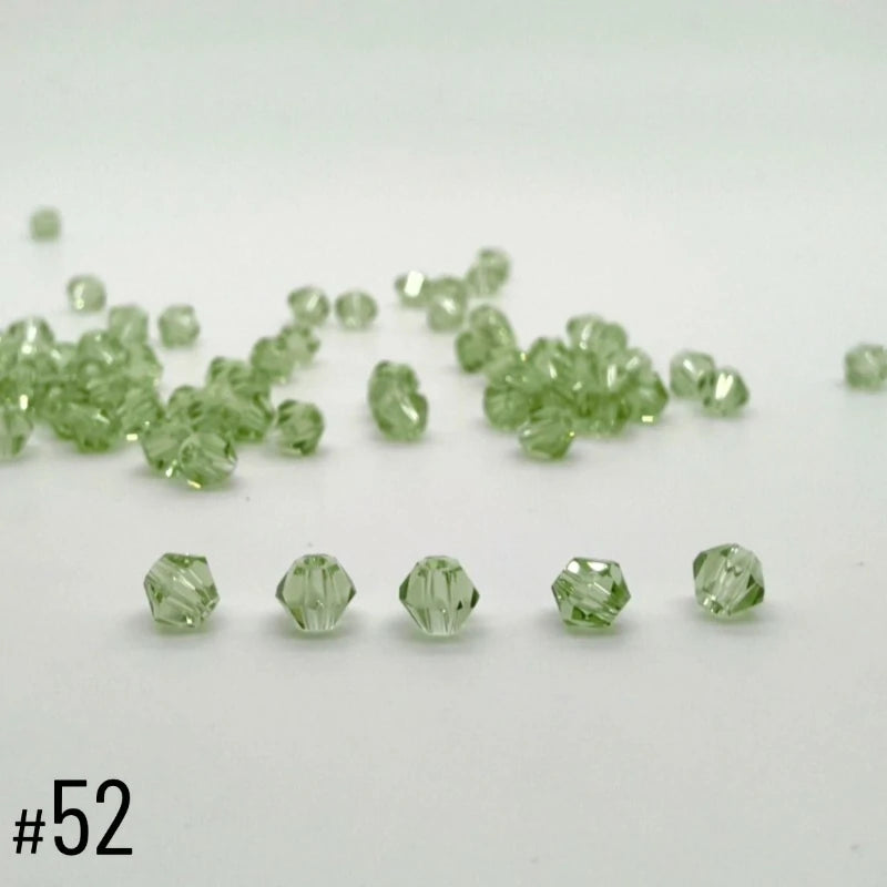 4mm Premium Crystal Bicone Beads BB52