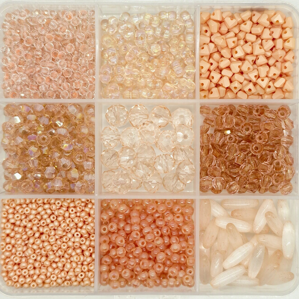 9-Grid Bead Box - Cozy Afternoons BX07 - Beadgala