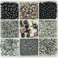 9-Grid Bead Box - Metropolitan Noir BX82 - Beadgala