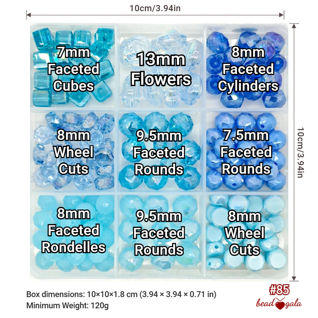 9-Grid Bead Box - The Ultimate Mix BX85 - Beadgala