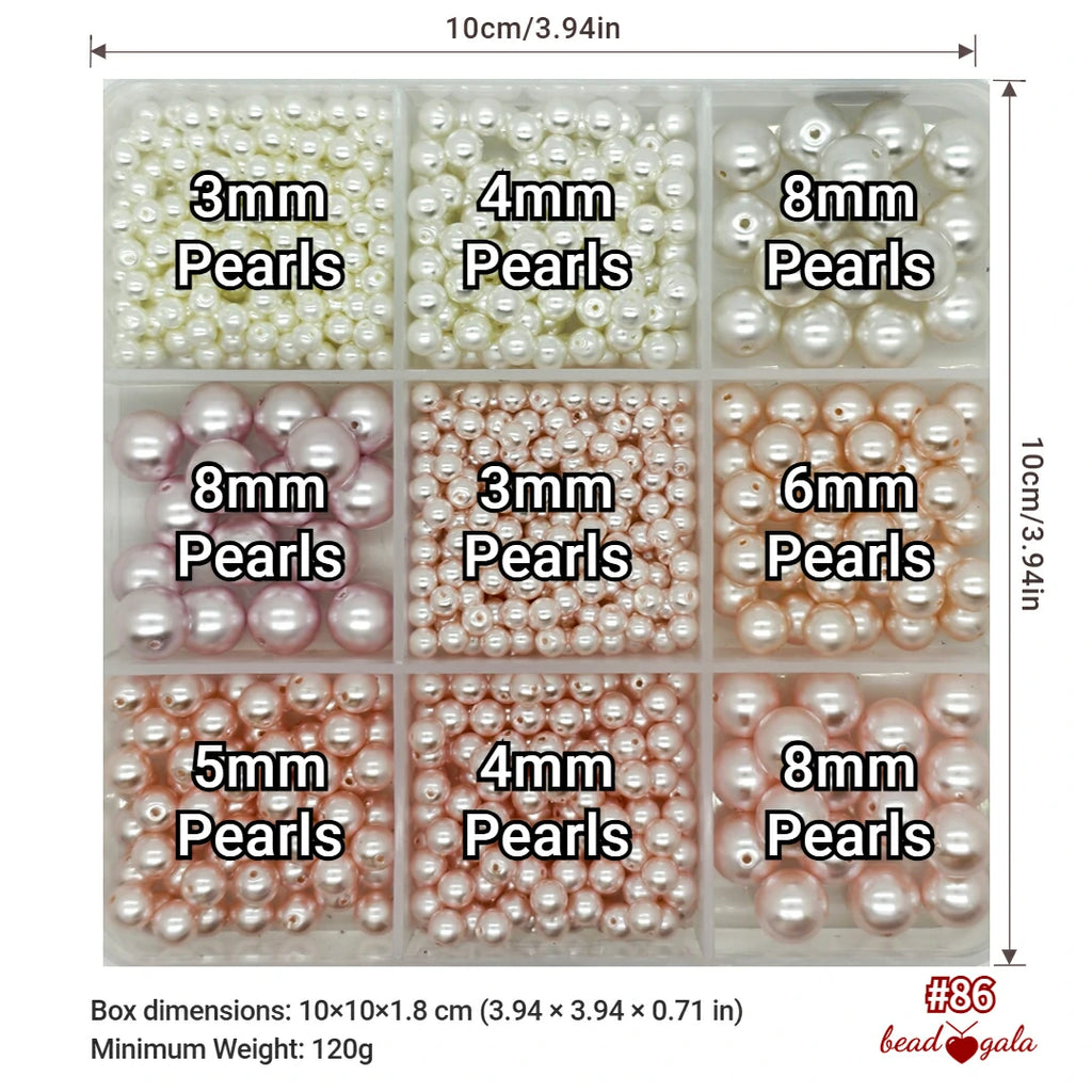 9-Grid Bead Box - The Ultimate Mix BX86 - Beadgala