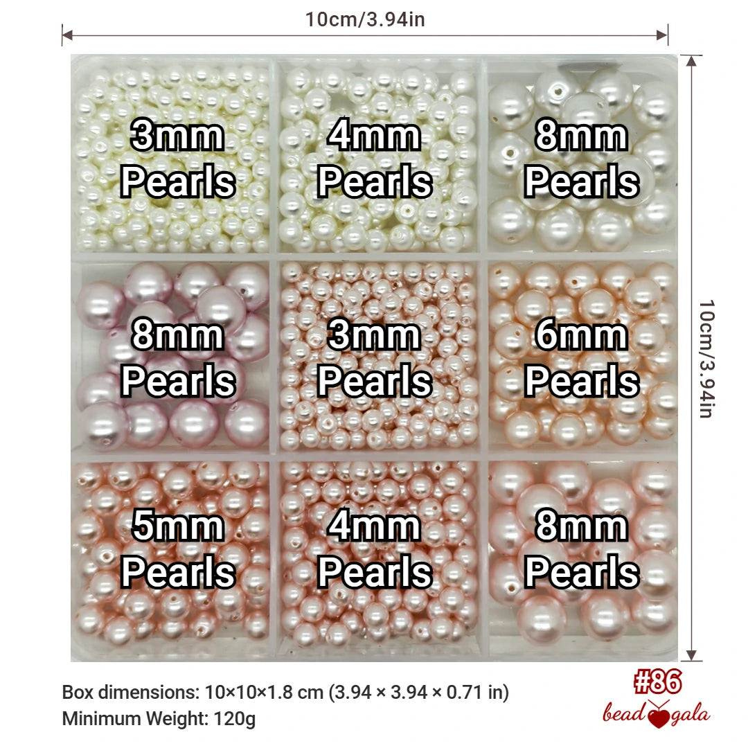 9-Grid Bead Box - The Ultimate Mix BX86 - Beadgala