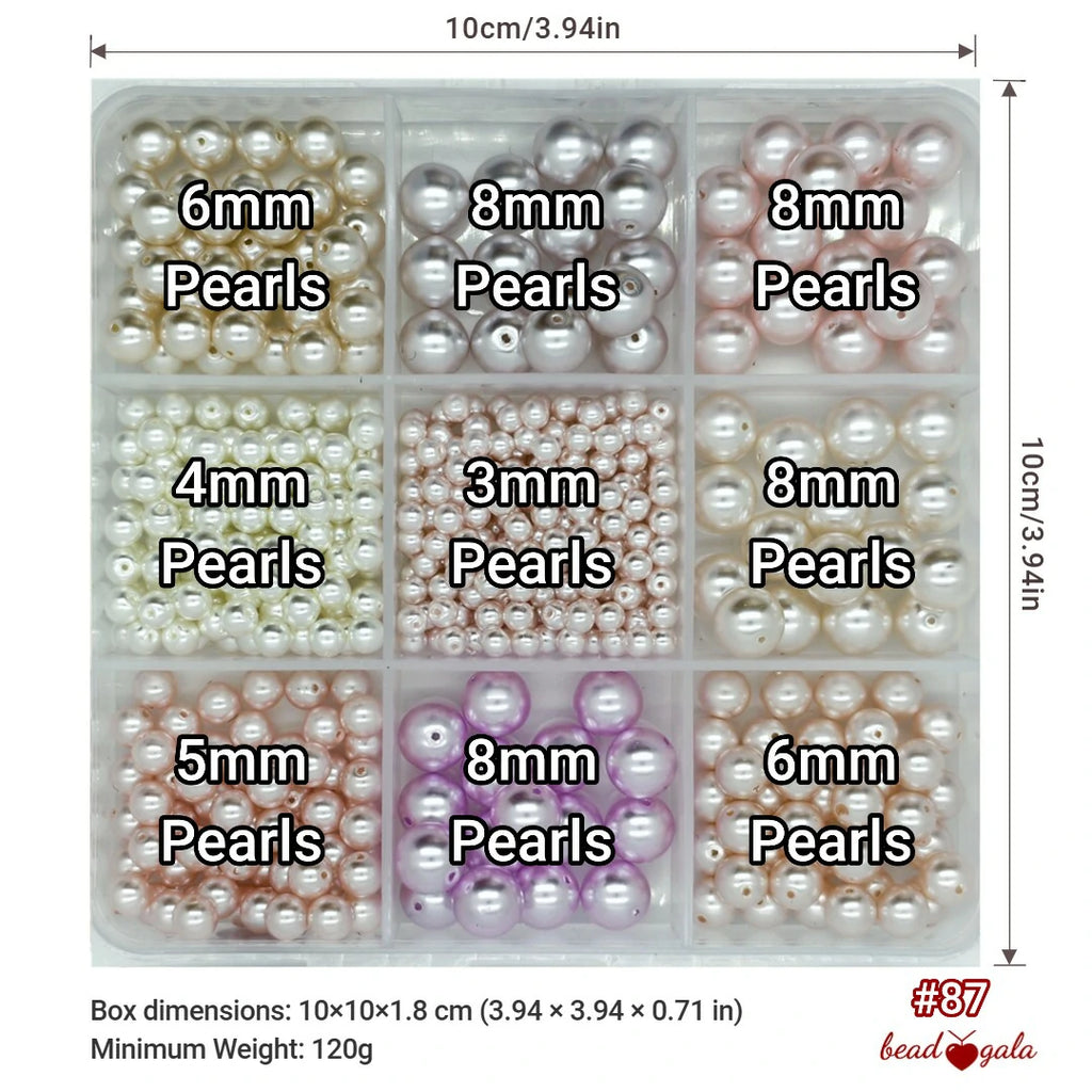 9-Grid Bead Box - The Ultimate Mix BX87 - Beadgala