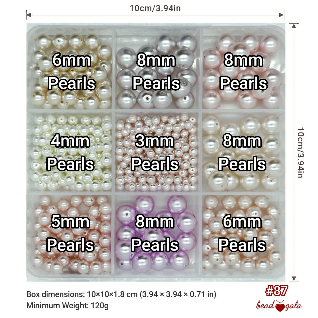 9-Grid Bead Box - The Ultimate Mix BX87 - Beadgala
