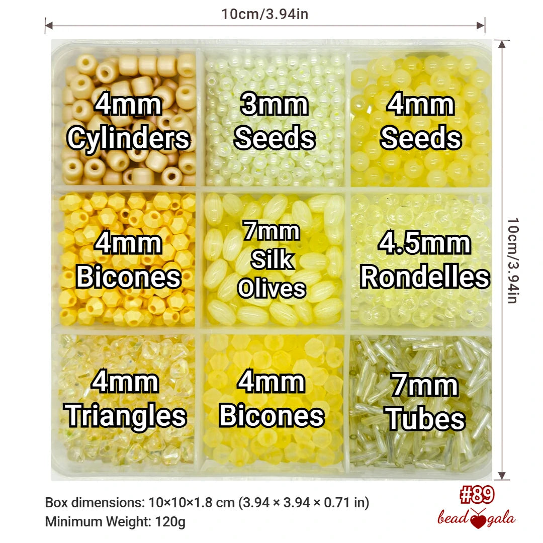9-Grid Bead Box - The Ultimate Mix BX89 - Beadgala