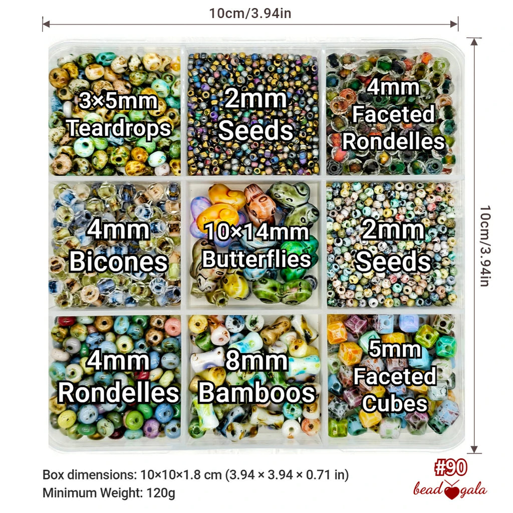 9-Grid Bead Box - The Ultimate Mix BX90 - Beadgala