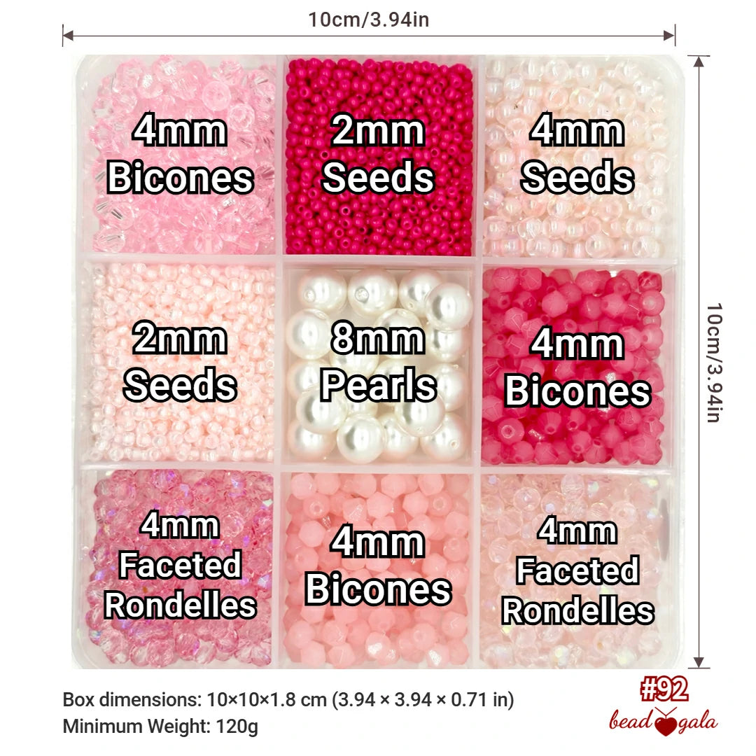 9-Grid Bead Box - The Ultimate Mix BX92 - Beadgala