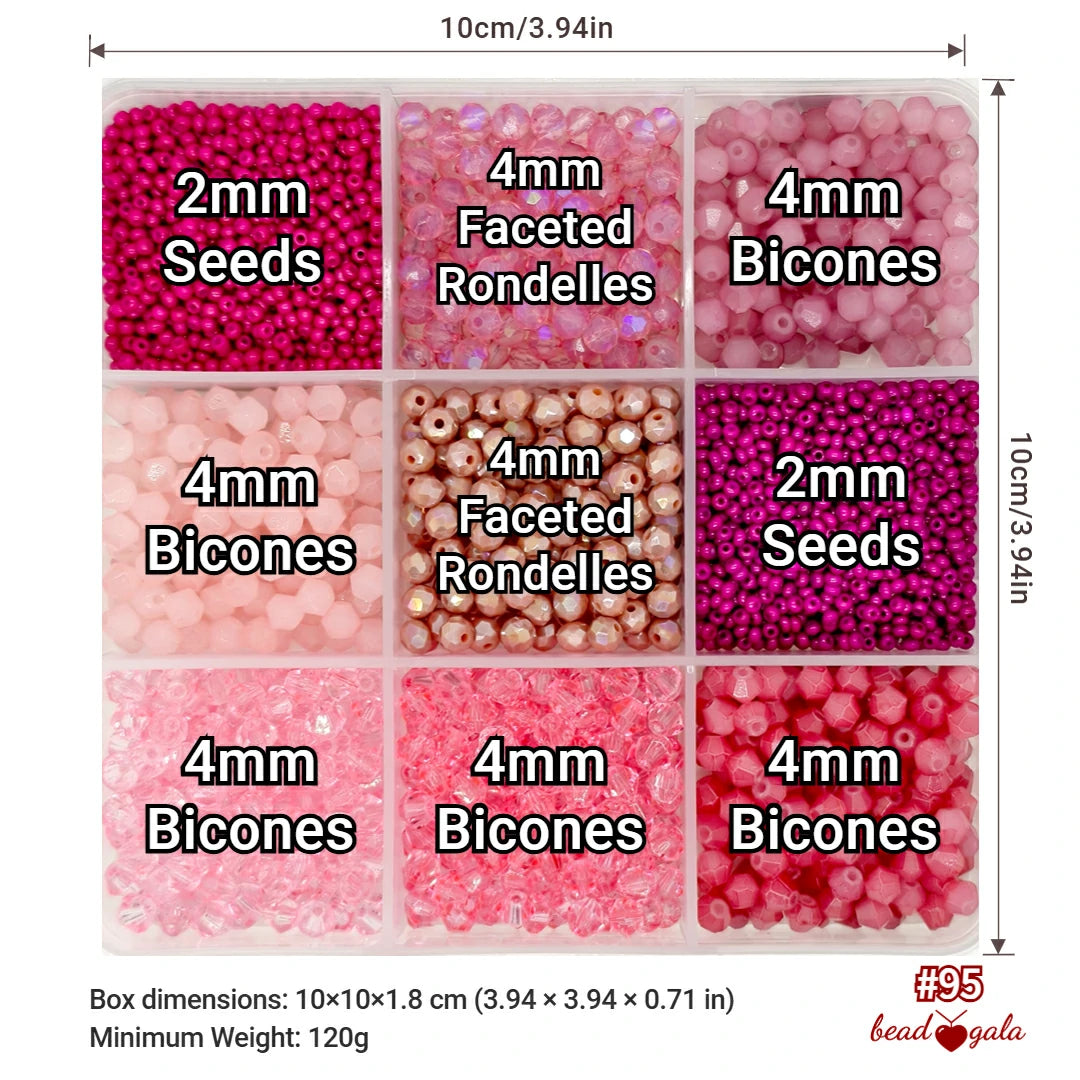 9-Grid Bead Box - The Ultimate Mix BX95 - Beadgala