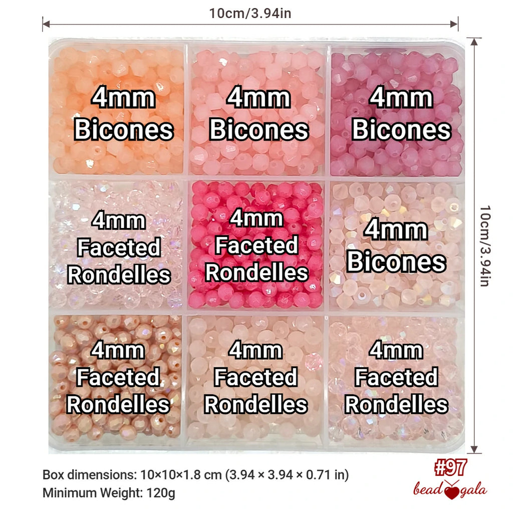 9-Grid Bead Box - The Ultimate Mix BX97 - Beadgala