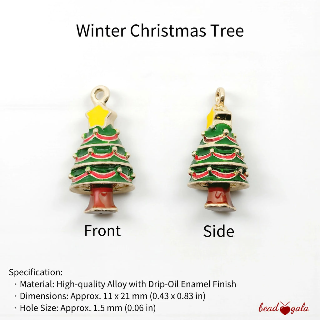 SALE! 6-Pc Festive Charm Collection - The Christmas Story Set CC10 - Beadgala