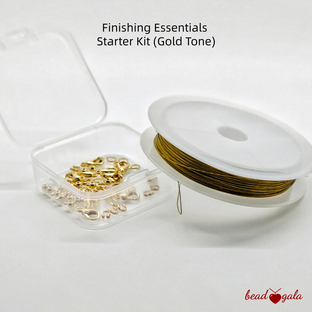 Finishing Essentials Starter Kit (Gold Tone) KIT20 - Beadgala